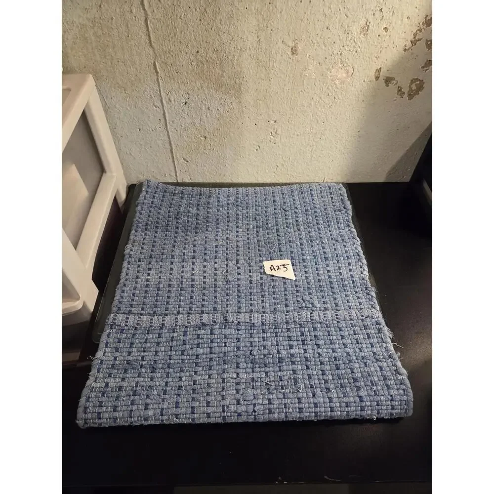 Shag Rug | 26 X 19 - Blue